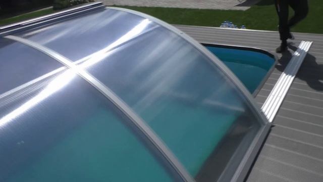 Расконсервация бассейна. Установка павильона. Тепловой насос смотреть онлайн