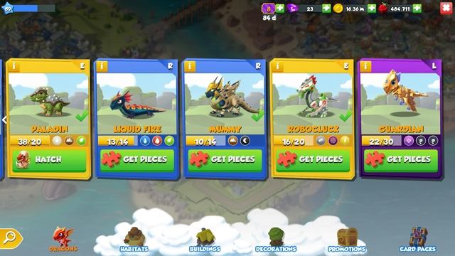 LEGENDARY BERRY DRAGON HATCHING + NEW UPDATE! - Dragon Mania Legends #173 смотреть онлайн