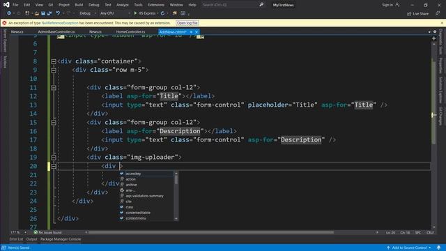 How to make responsive news website Asp.net core &Bootstrap & AngularJs -admin panel create (06) смотреть онлайн