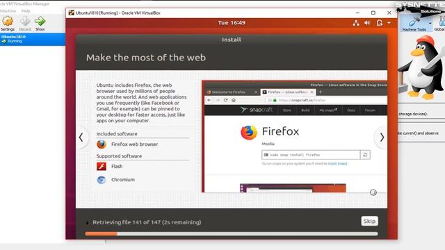 How to Install Ubuntu 18.10 on Windows PC/Laptop using VirtualBox 6 | SYSNETTECH Solutions смотреть онлайн