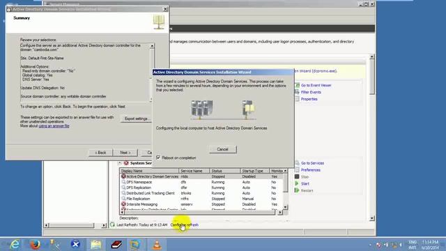 Full Backup Active Directory Domain Servise windows server 2008 R2 смотреть онлайн