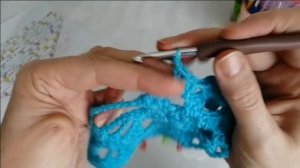 Шаль Крючком  "Бабочки Яркого Лета". Подробный Мастер Класс!