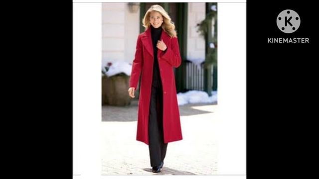 woolen long jacket for ladies !! 2023 winter styling new & trending overcoat смотреть онлайн