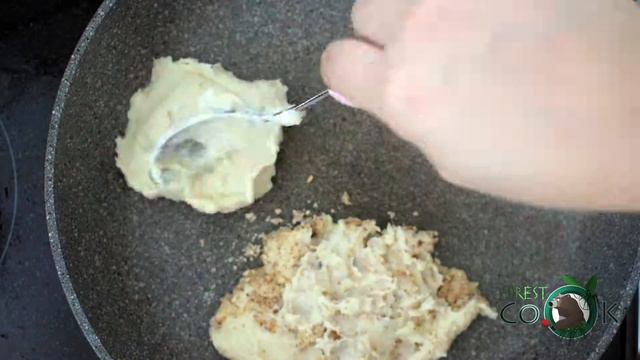 Blumenkohlteig Burger mit Rindfleisch / Бургер с говядиной и цветной капустой в виде булочки смотреть онлайн