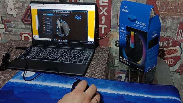 Обзор вертикальной проводной мыши SVEN RX-G890 с регулировкой наклона и отключаемой RGB подсветкой смотреть онлайн