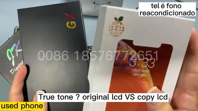 used phone vs Refurbished iphones original lcd vs copy lcd true tone or not teléfono usado смотреть онлайн