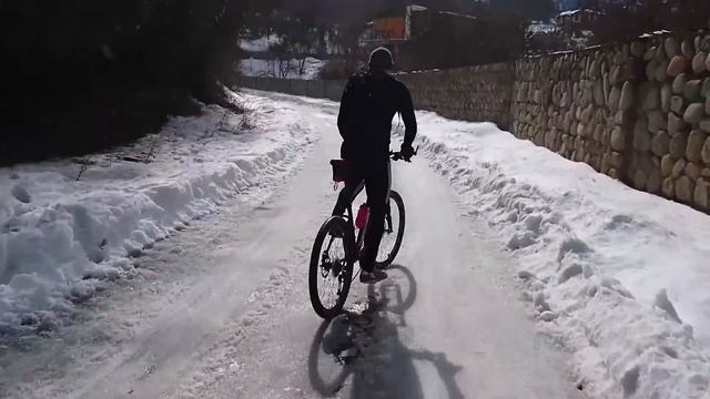 Алматы, начало вело сезона. 2017 год, февраль смотреть онлайн