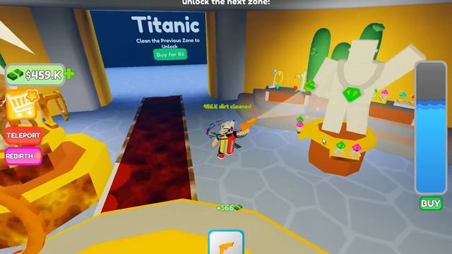 Сделал 1 Перерождение в Pressure Wash Simulator + РОЗЫГРЫШ !ROBLOX смотреть онлайн