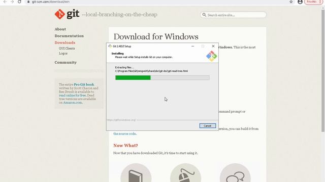 Installing Git on Windows смотреть онлайн