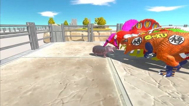 Trex Vs Spinosaurus Jurassic World Evolution 2 Dc Comics Dinosaurs Race Champions смотреть онлайн