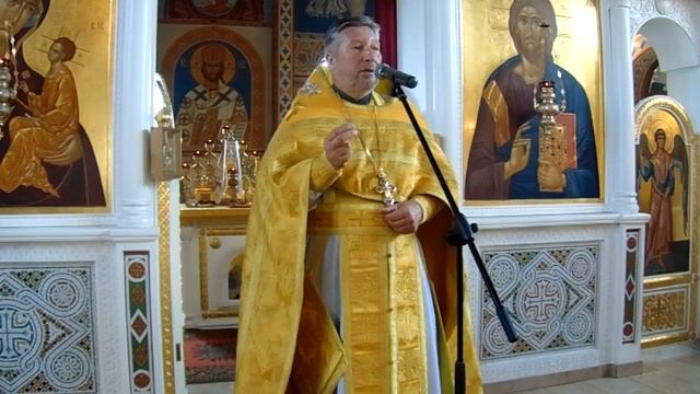 Проповедь отца настоятеля об исцелении двух слепых (04.08.19) смотреть онлайн