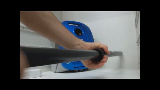 Пылесос Samsung VCC SC 4140 Blue смотреть онлайн