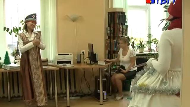 Час веселых затей в царстве славного Мороза смотреть онлайн