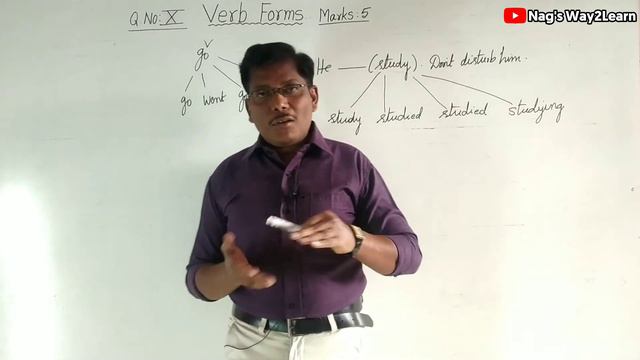 Intermediate 1st Year English || Inter English Verb Forms (Part-1). смотреть онлайн
