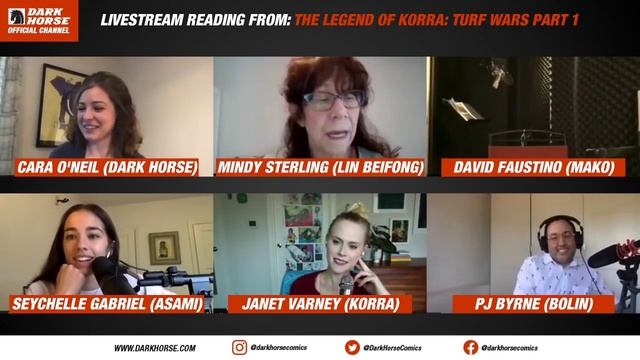 The Legend of Korra: Turf Wars Live Reading 3 with Janet Varney, Seychelle Gabriel, more [recording смотреть онлайн