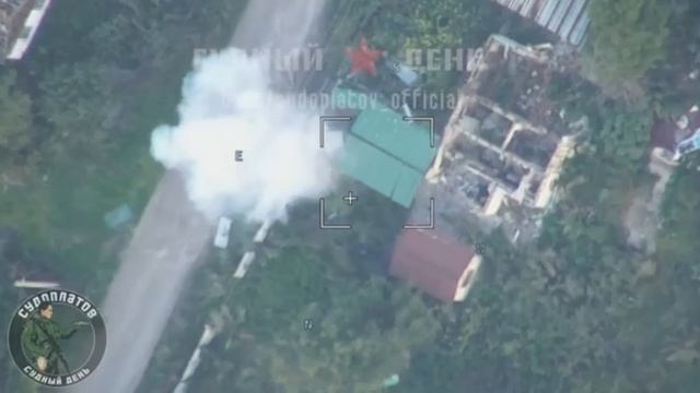 новые кадры работы дрона