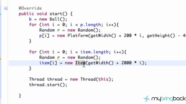 Learn Java 2.19- Game Applet- Creating Game Items смотреть онлайн