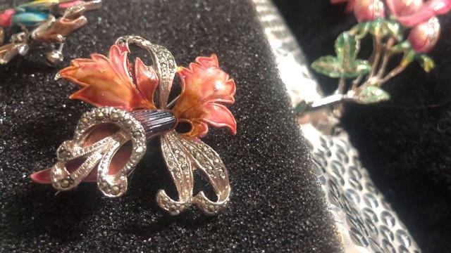 vintage marcasite jewelry: винтажные украшения с марказитами. От Клеопатры до BJL смотреть онлайн