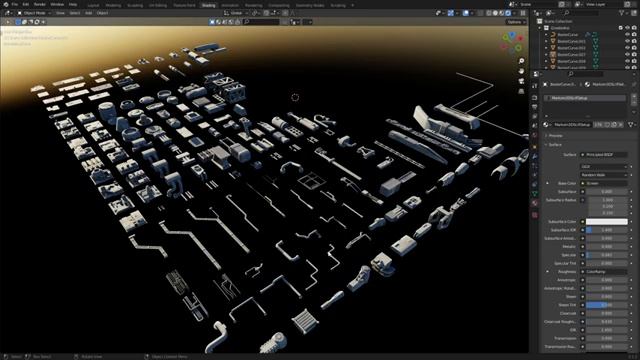 Free Kitbash, Greeble and Texture resources DOWNLOADS смотреть онлайн