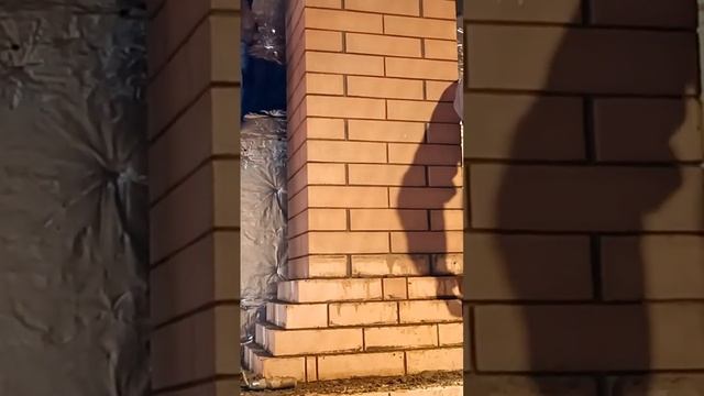Будущие печники оттачивают навыки мойки массива кладки. Услуги печника Екатеринбург
