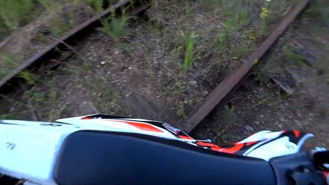 Поворот не туда, вывез из последних сил, дальняк на питбайке. смотреть онлайн