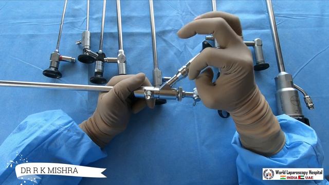 Demonstration of Laparoscope - Telescope used to perform laparoscopic surgery смотреть онлайн