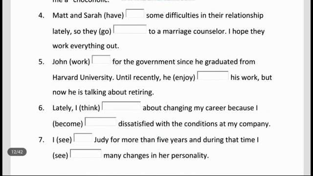 ติวภาษาอังกฤษ by Kru Kris: Verb Tense Exercise 8 Present Perfect / Present Perfect Continuous смотреть онлайн