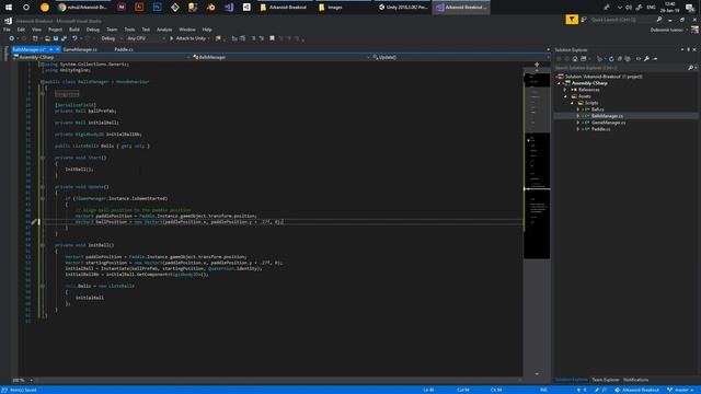 Breakout/Arkanoid - Unity tutorial (E03: Ball movement) смотреть онлайн
