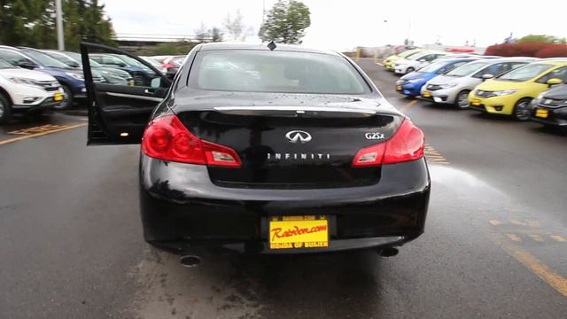 2011 Infiniti G25 X | Black | BM451699 | Seattle | Renton смотреть онлайн