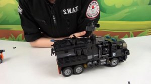 Полицейский Даник и МАШИНА СПЕЦНАЗА SWAT с фигурками