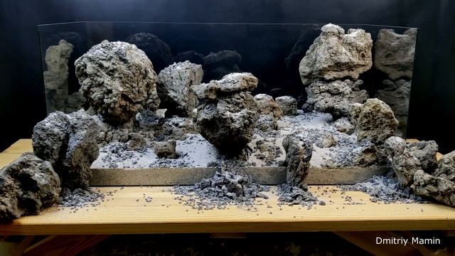 Композиция на конкурс Scapers Hardscape Challenge. Черная лава для аквариума смотреть онлайн