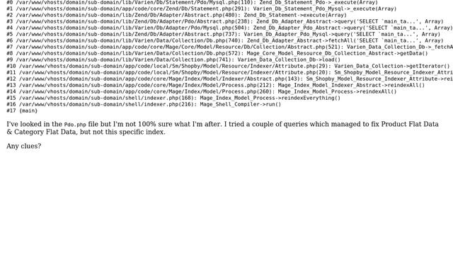 Magento: Sm Shopby Cannot Initialize Reindexer Process смотреть онлайн