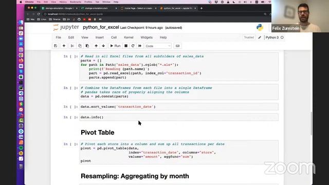 Python for Excel with Felix Zumstein смотреть онлайн