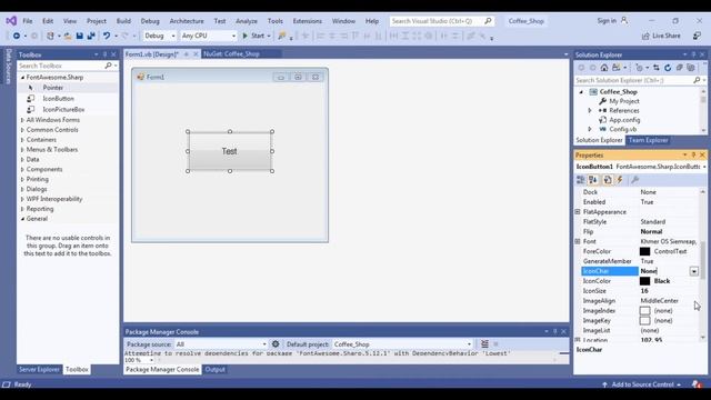 VB.NET: Add Font Awesome to Visual Studio 2019 | Guru Tech смотреть онлайн