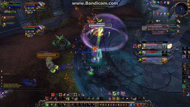 WoW 3v3 legion 7.3 shadowplay destro lock POV смотреть онлайн