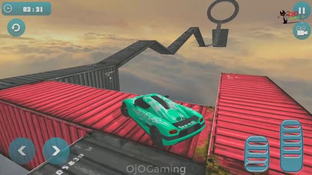 Stunt Car Impossible Track Challenge Game:Stunt Car Impossible Drive||Car Driving Game LEVEL-11 смотреть онлайн