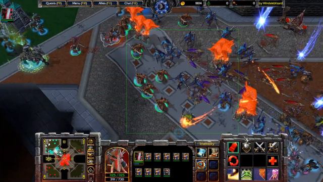 Warcraft 3 reforged beta! FOOTMEN FRENZY 5.4 AR- Shadow Hunter смотреть онлайн