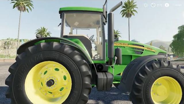 farming simulator 19 mod spotlight John Deere 7020 Series смотреть онлайн