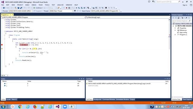Array Types and For Each Loop Program in C# in Tamil смотреть онлайн