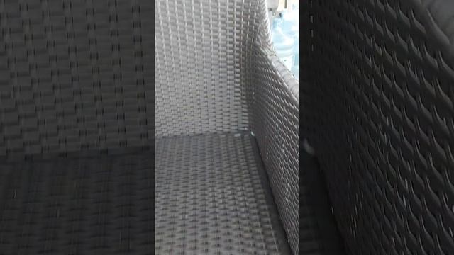 Плетение из искусственного ротанга.Моя работа смотреть онлайн