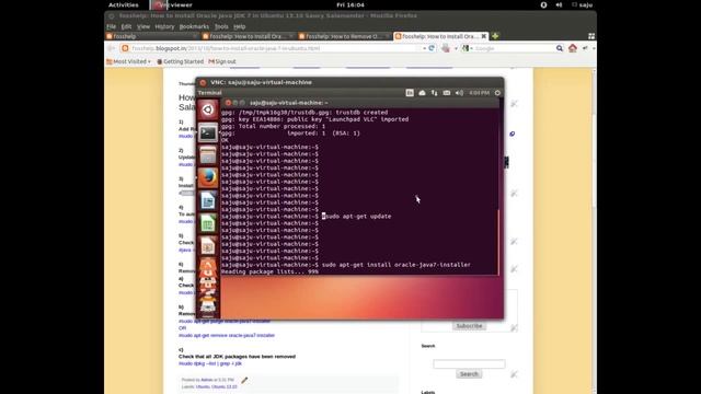 How to Install Oracle Java JDK in Ubuntu смотреть онлайн