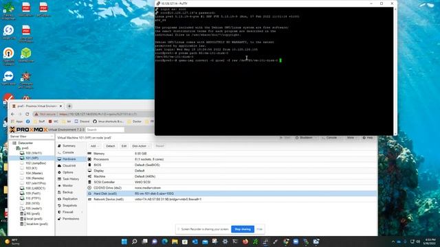 How to Export or backup your Proxmox VM and convert to qcow2 image смотреть онлайн