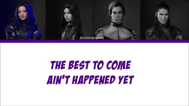 Good to be Bad - Descendants 3 Cast (Color Coded Lyrics) смотреть онлайн