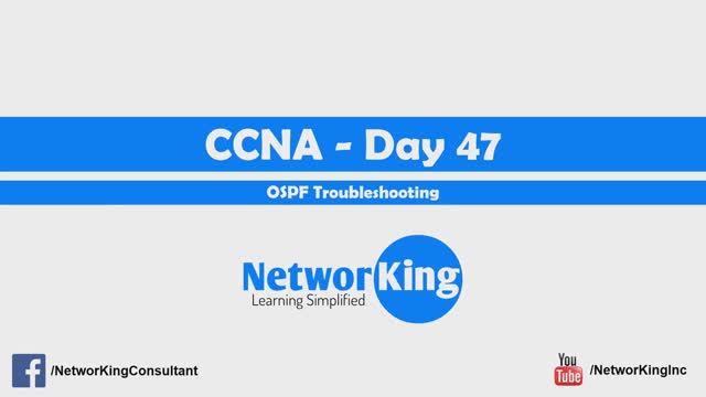 200-301 Cisco Training - Day 47 - OSPF Troubleshooting - Free CCNA смотреть онлайн