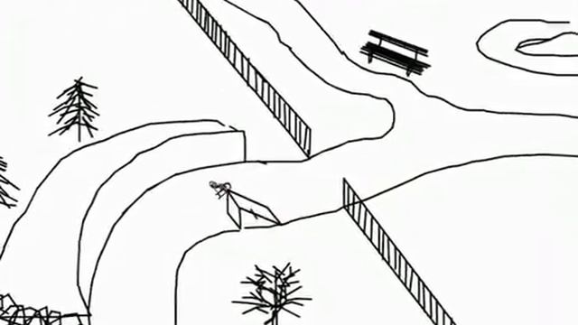 Line Rider - Urban Run смотреть онлайн