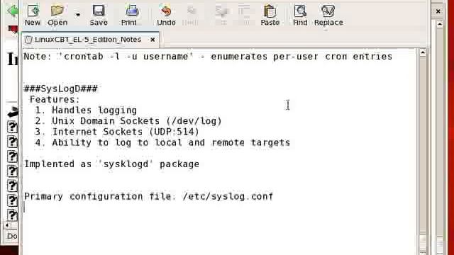 Redhat Enterprise linux 5 Syslog-Part1 смотреть онлайн