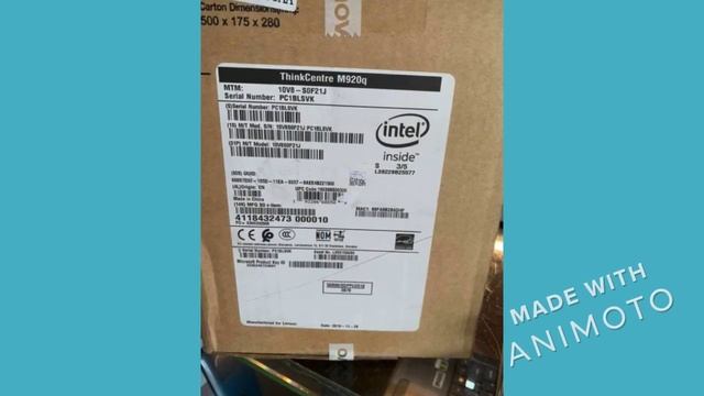 PC MINI Lenovo ThinkCentre M920q смотреть онлайн
