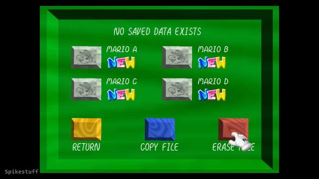 [Crash/Glitch] Super Mario 3D All-Stars - Super Mario 64: File Select Screen смотреть онлайн