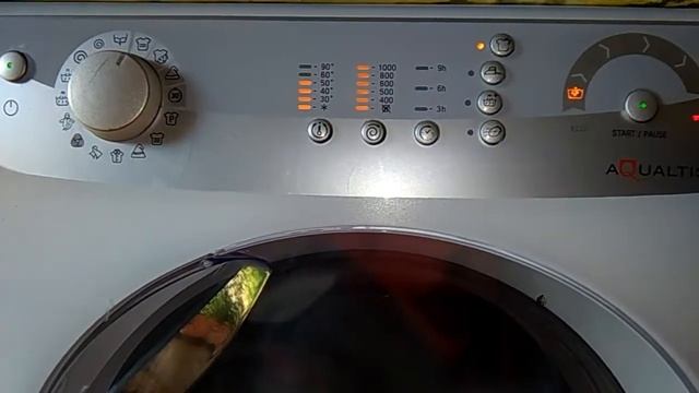Pralka Ariston Aqualtis prog. Bawełna 50' (1/3) смотреть онлайн