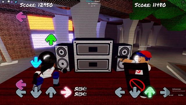 Pretending to be Sky in ROBLOX Friday Night Funkin смотреть онлайн